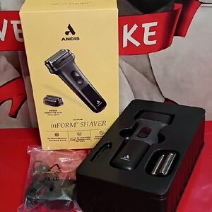 Andis Black Electric InFORM Shaver with Packaging